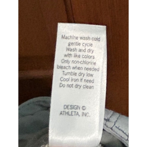 ATHLETA Women's Size 8 Sherpa Hiking Casual Skirt Cool Weather Soft Grey - Picture 7 of 7